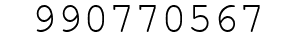Number 990770567.