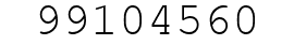 Number 99104560.