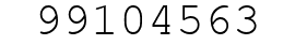 Number 99104563.