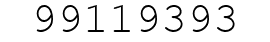 Number 99119393.