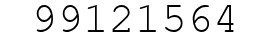 Number 99121564.