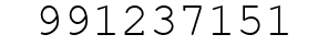 Number 991237151.