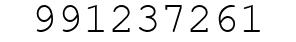 Number 991237261.