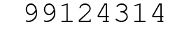 Number 99124314.