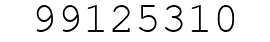 Number 99125310.