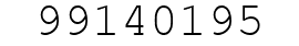 Number 99140195.