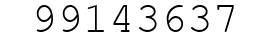 Number 99143637.