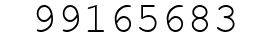 Number 99165683.