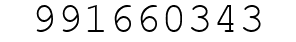 Number 991660343.