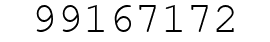 Number 99167172.