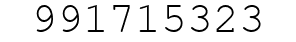 Number 991715323.