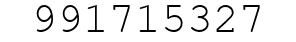 Number 991715327.