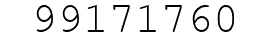 Number 99171760.