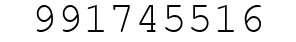 Number 991745516.