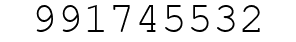 Number 991745532.