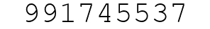 Number 991745537.