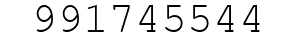 Number 991745544.