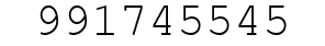 Number 991745545.