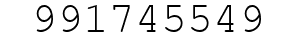Number 991745549.