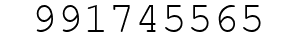 Number 991745565.