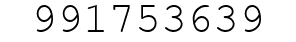 Number 991753639.