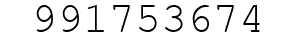 Number 991753674.