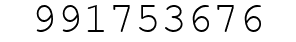 Number 991753676.