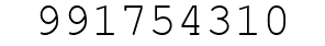 Number 991754310.