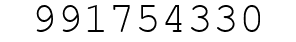 Number 991754330.