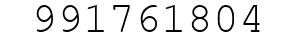Number 991761804.