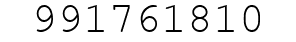 Number 991761810.