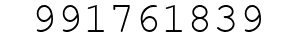 Number 991761839.