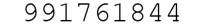 Number 991761844.