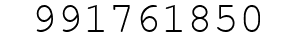Number 991761850.
