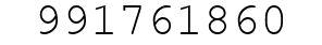 Number 991761860.