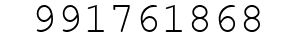 Number 991761868.
