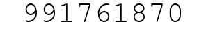 Number 991761870.