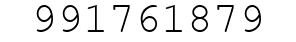 Number 991761879.