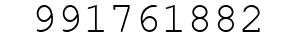 Number 991761882.