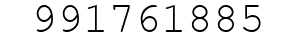 Number 991761885.