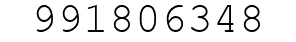 Number 991806348.