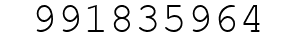 Number 991835964.