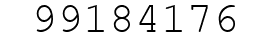 Number 99184176.