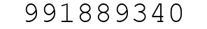 Number 991889340.