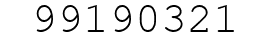 Number 99190321.