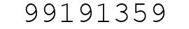 Number 99191359.