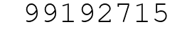 Number 99192715.