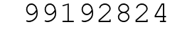 Number 99192824.