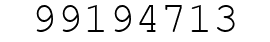 Number 99194713.