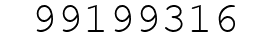 Number 99199316.